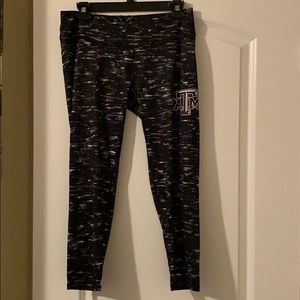 Texas A&M Black Leggings